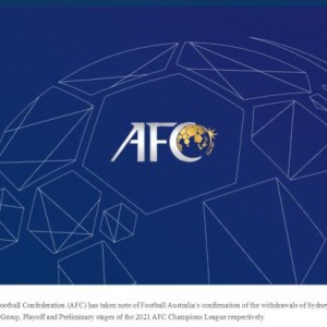 亚足联：澳大利亚3队退出亚冠 海港广州确定对手